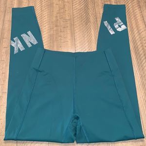 VS-PINK leggings size small has stomach support for shaping and slimming